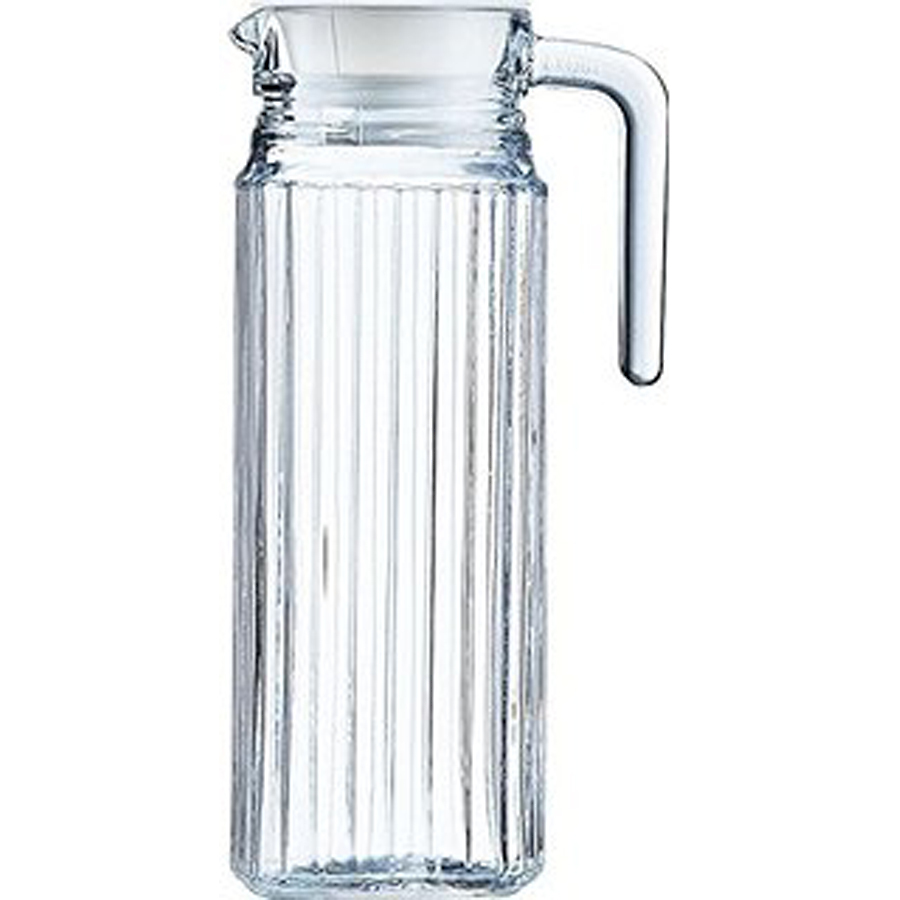 ARCOROC LUMINARC QUADRO GLASS JUG 1.1 LITRE PK 6