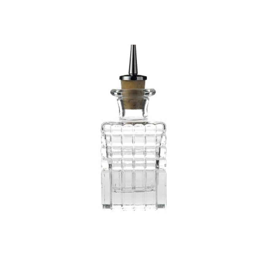 Square Dash Bottle 10cl 3.5oz PK 1