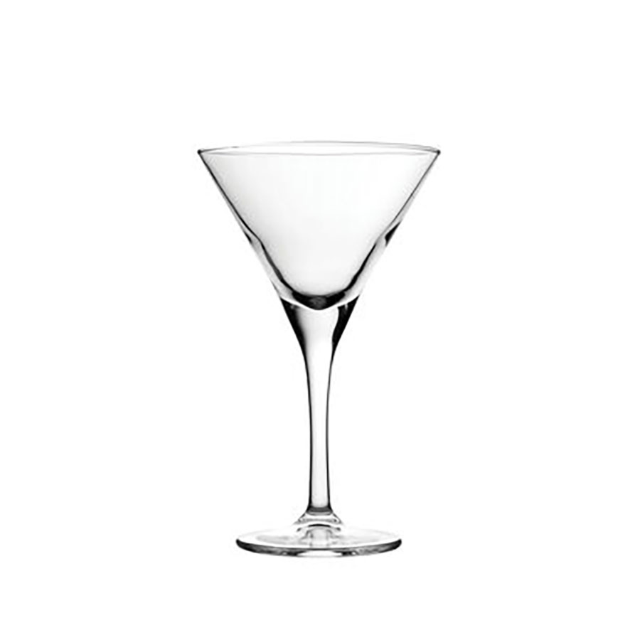 PASABAHCE V LINE MARTINI GLASS 8.75OZ PK 12