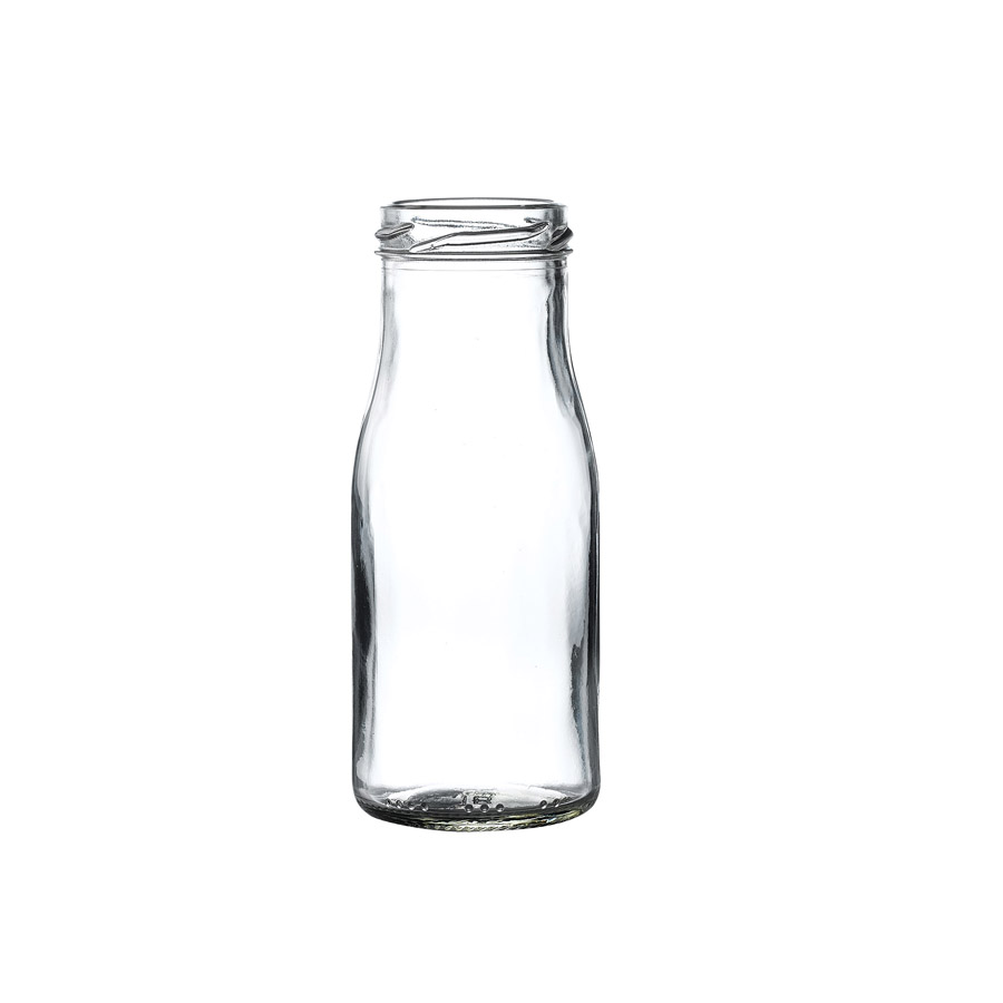 Mini Milk Bottle 5.25oz - No Cap PK 18