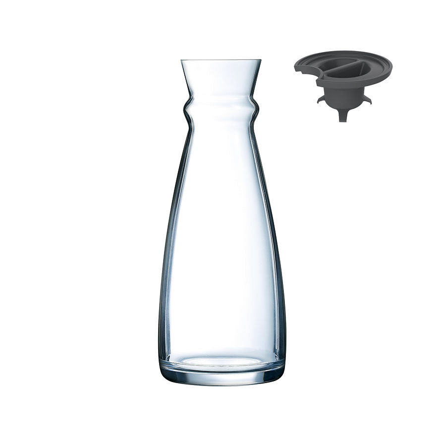 Arcoroc Fluid Carafe 1L Including Lid PK 6