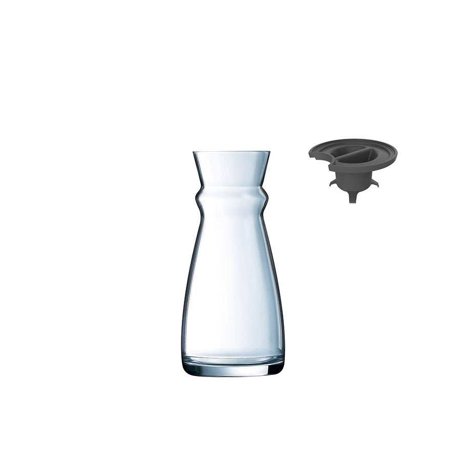 Arcoroc Fluid Carafe 0.5L Including Lid PK 6