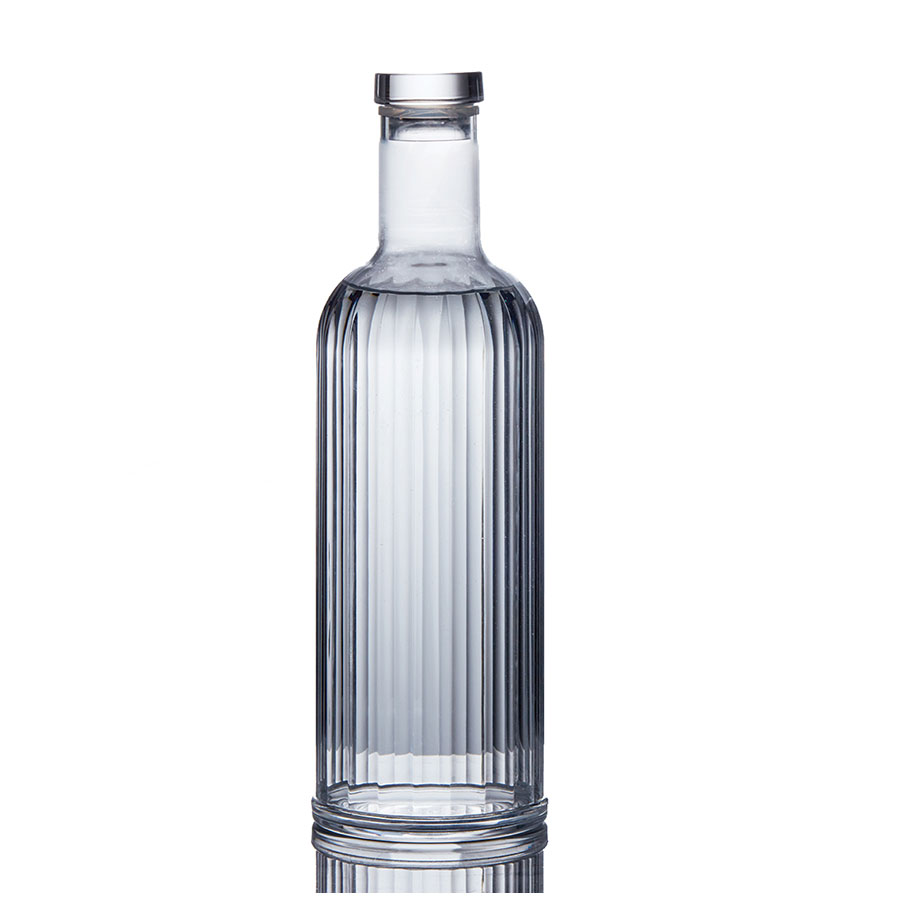 American Metalcraft Fluted Water Bottle 34oz PK 1