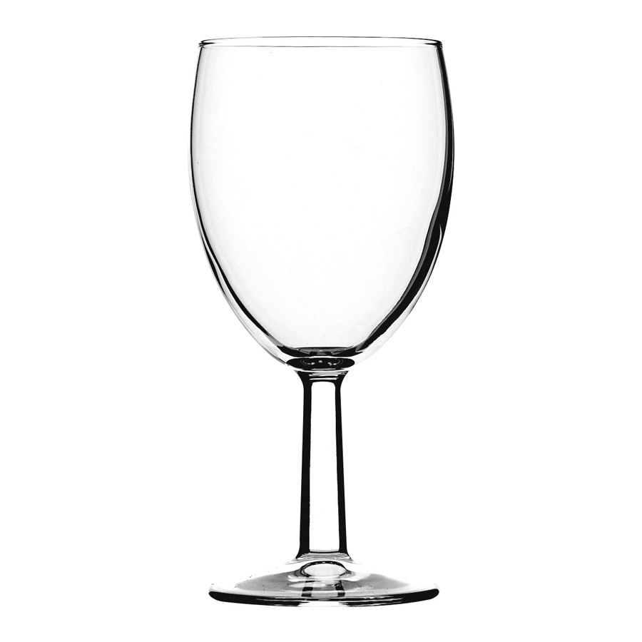 Saxon Toughened Wine Glass 12oz PK 12