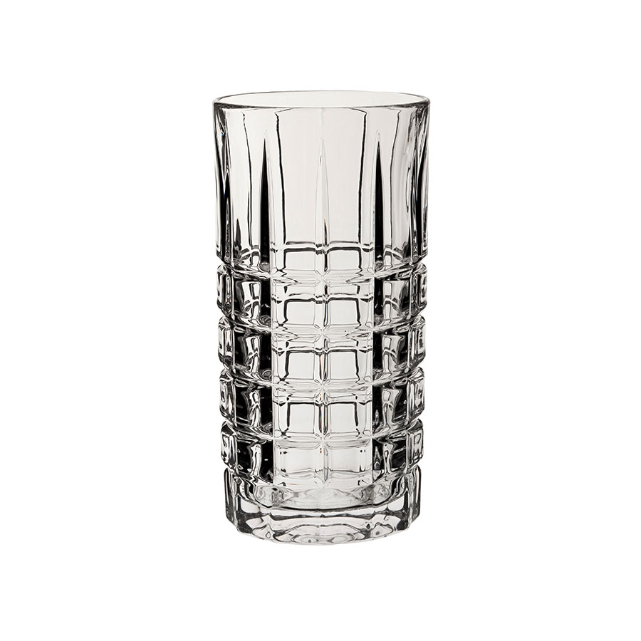 UTOPIA DECO HIBALL GLASS 13.75OZ 39CL PK 6