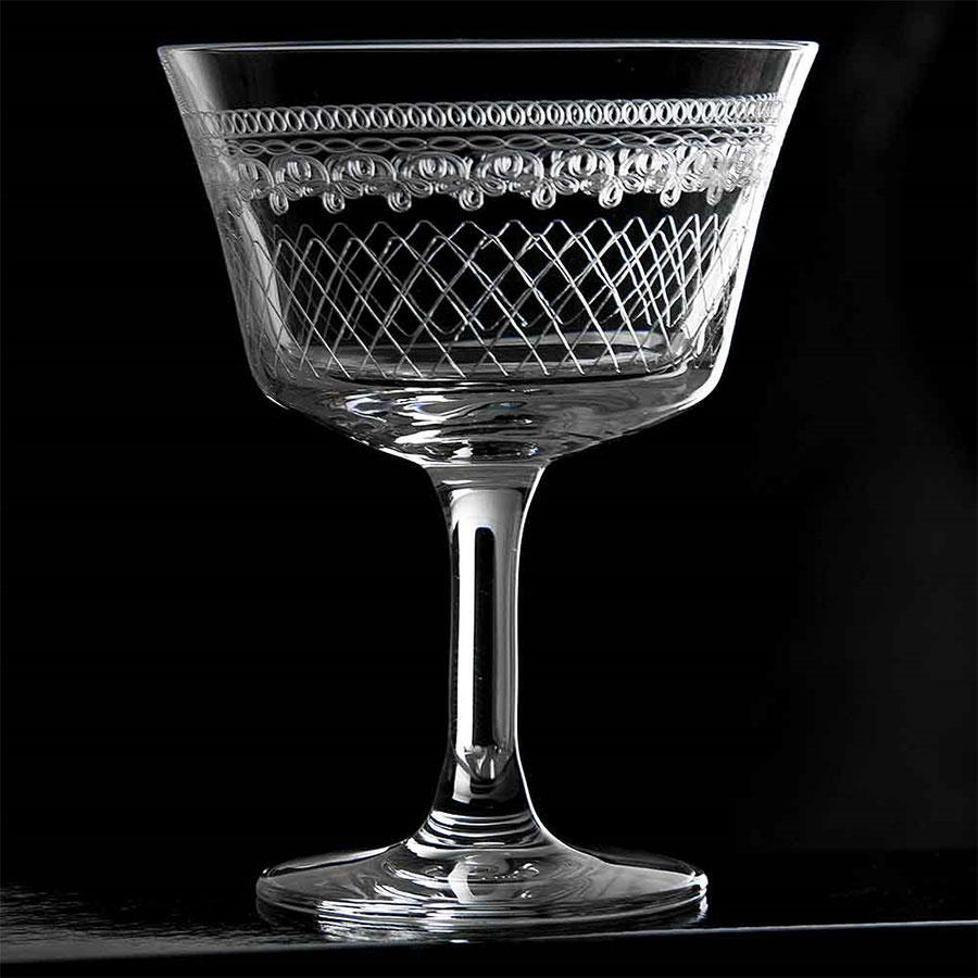 Retro Fizz Cocktail Glass 20Cl PK 6
