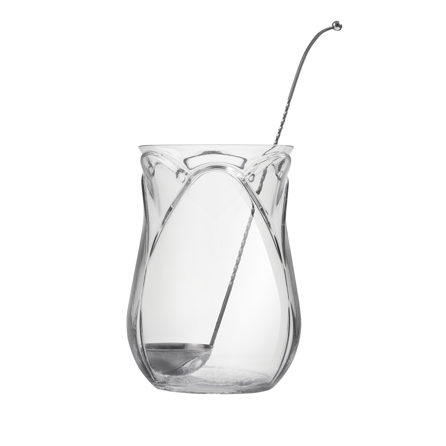 Tulip Punch Bowl and Metal Ladle 140.5oz PK 1
