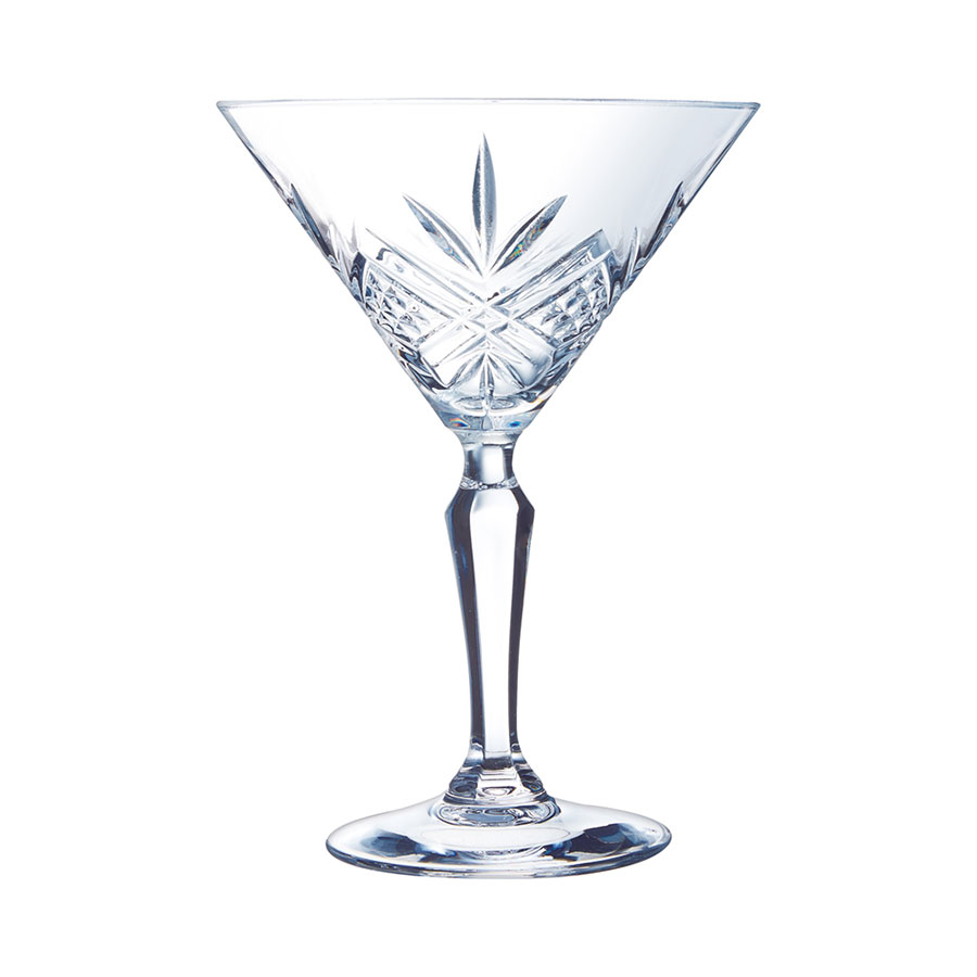 Arcoroc Broadway Stemmed Cocktail Martini Glass 21cl PK 24