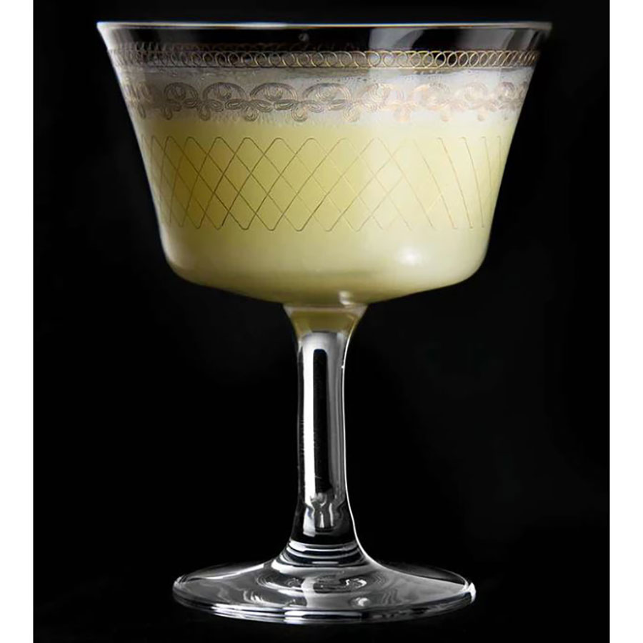Urban Bar 1910 Fizz Gold Cocktail Glass Coupe 20cl PK 6