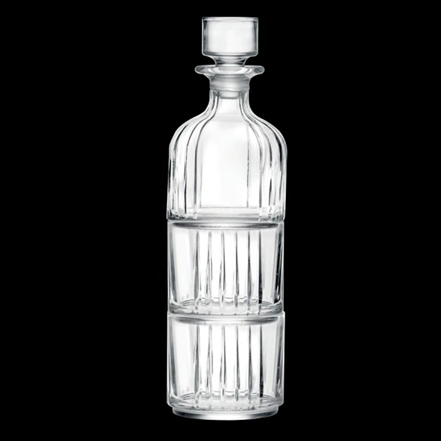 RCR Crystal Combo Decanter and Double Old Fashioned Gift Set PK 6