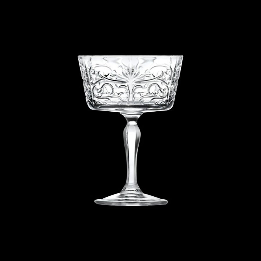 RCR Crystal Tattoo Champagne Saucer 26.6cl PK 12