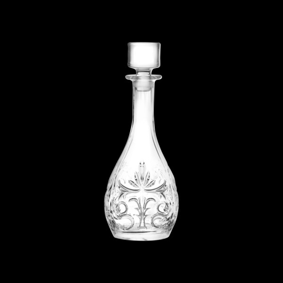 RCR CRYSTAL TATTOO CRYSTAL GLASS DECANTER 33OZ 96CL PK 4