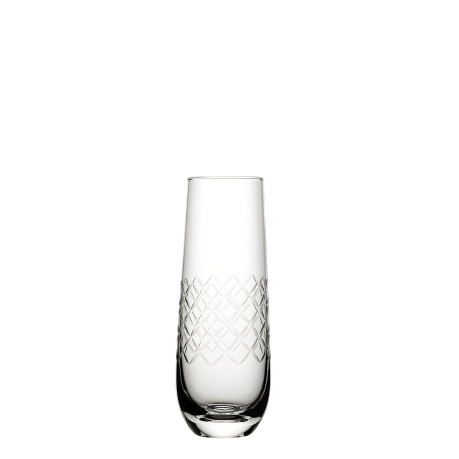 Utopia Raffles Diamond Champagne Glass 10.5oz 30cl PK 6