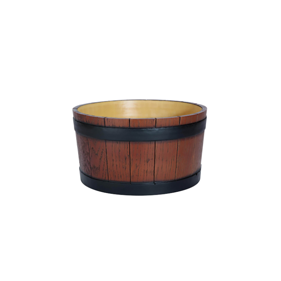 Bottle & Ice tub, Simulated Wood PK 1