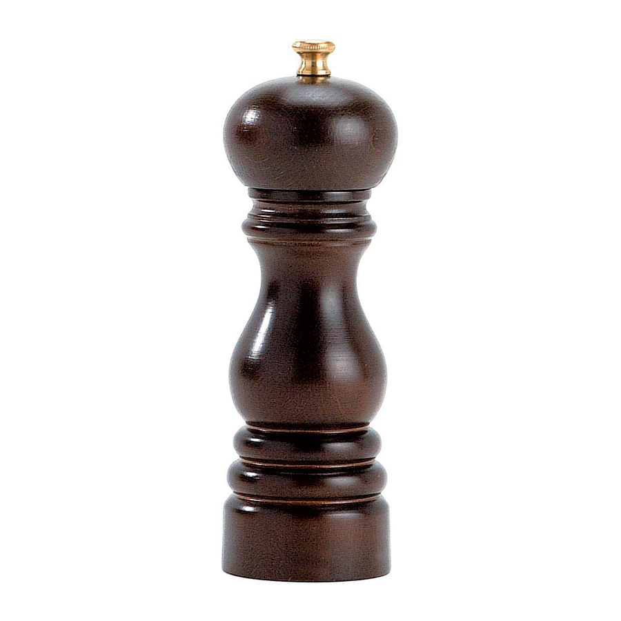Paris Pepper Mill Dark Wood Wooden 18cm PK 1