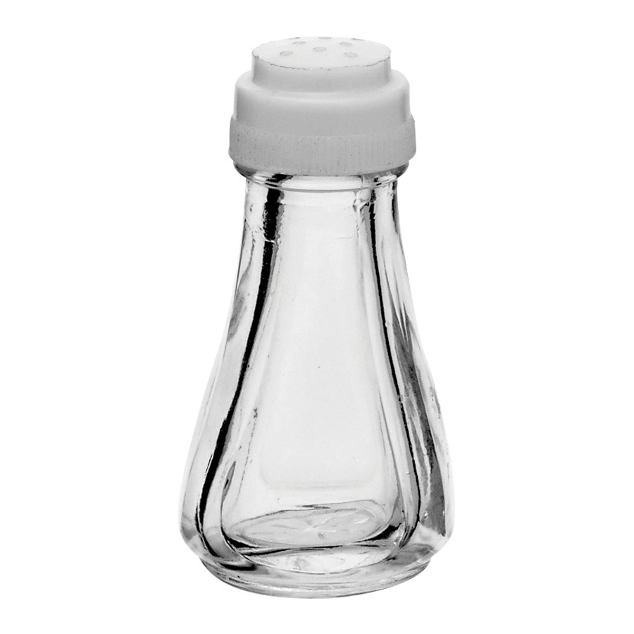 Pepper Clear Glass & Plastic 8cm PK 12