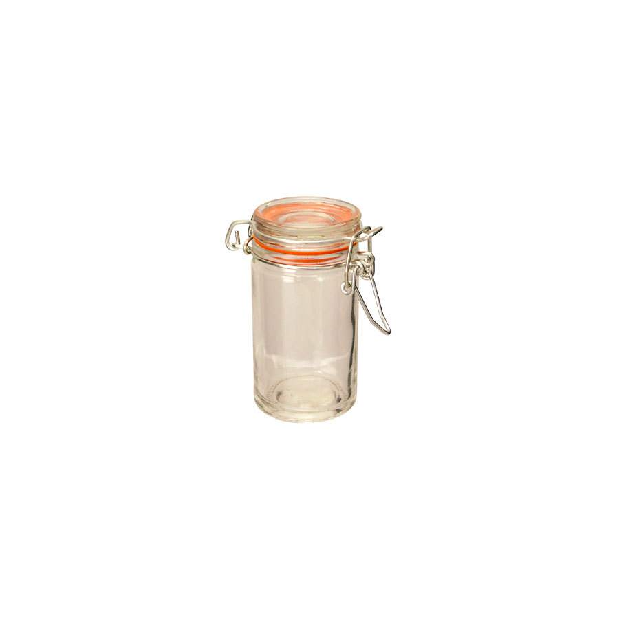 Artis Tall Mini Terrine Jar With Clip Top 72ml 4.5x8.5cm PK 48