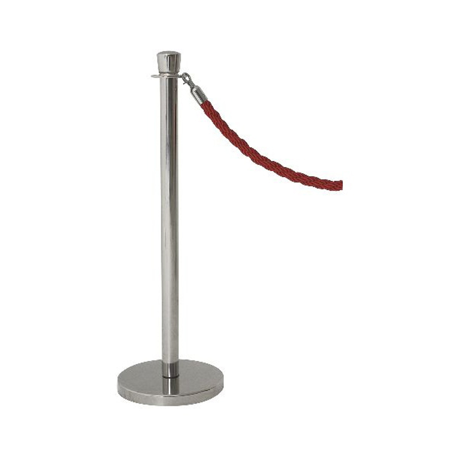 GENWARE STAINLESS STEEL BARRIER POST 100X32CM PK 2