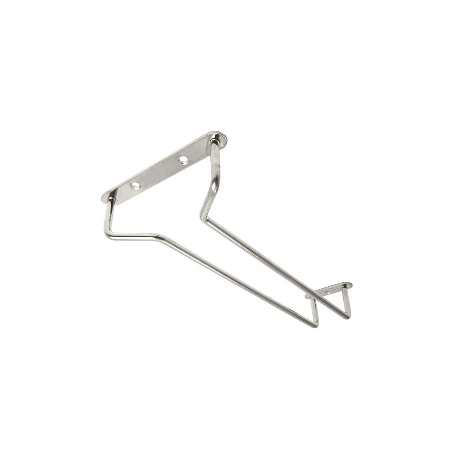 Glass Hanger 10 inch Chrome PK 1