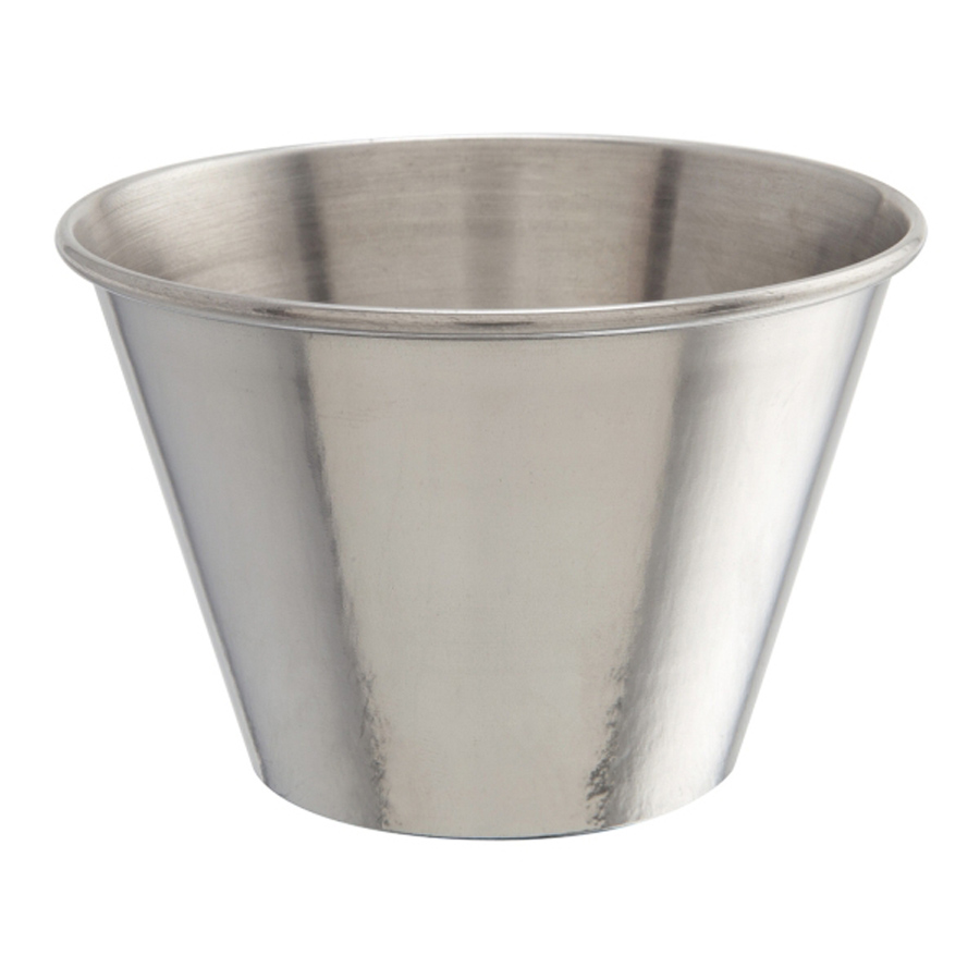 Genware Ramekin 8oz Stainless Steel 60mm PK 1