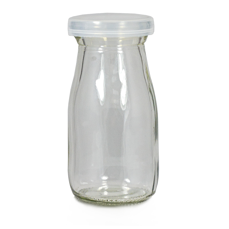 Mini Glass Milk Bottle 12cl PK 6