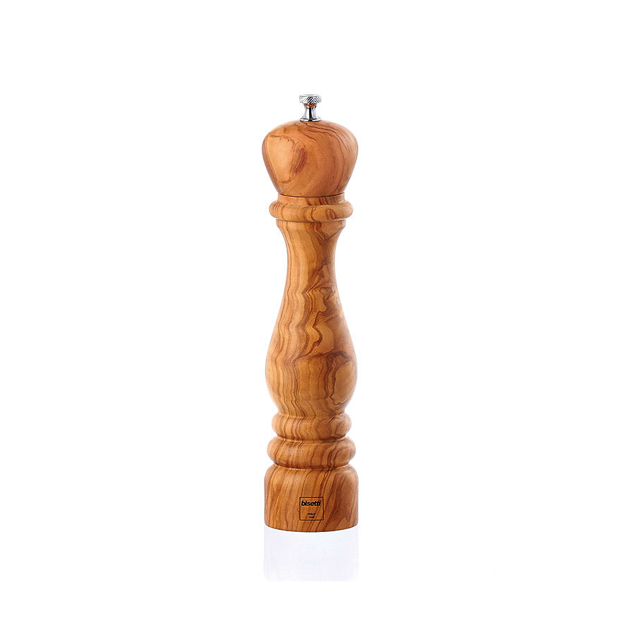 Bisetti Imperia Olive Wood Salt Mill 25cm PK 1