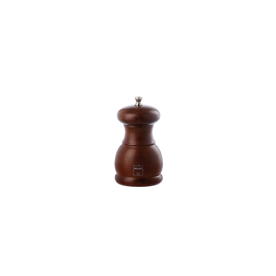 Bisetti Portofino Beechwood Walnut Pepper Mill 11.5cm PK 1