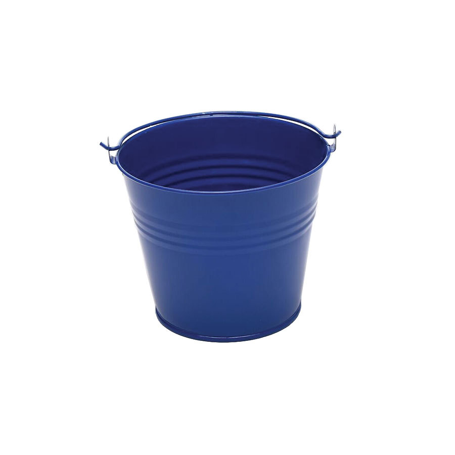 Craftmill Blue Round Metal Bucket 6x5.4cm PK 1