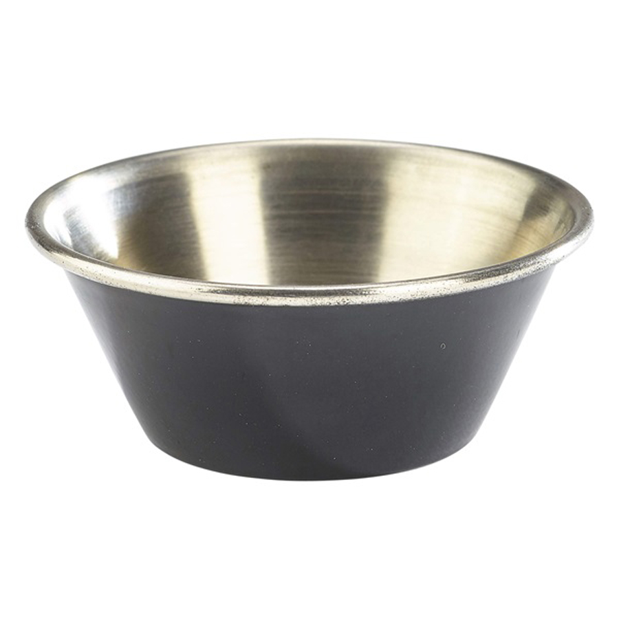 1.5oz Stainless Steel Ramekin Black PK 1
