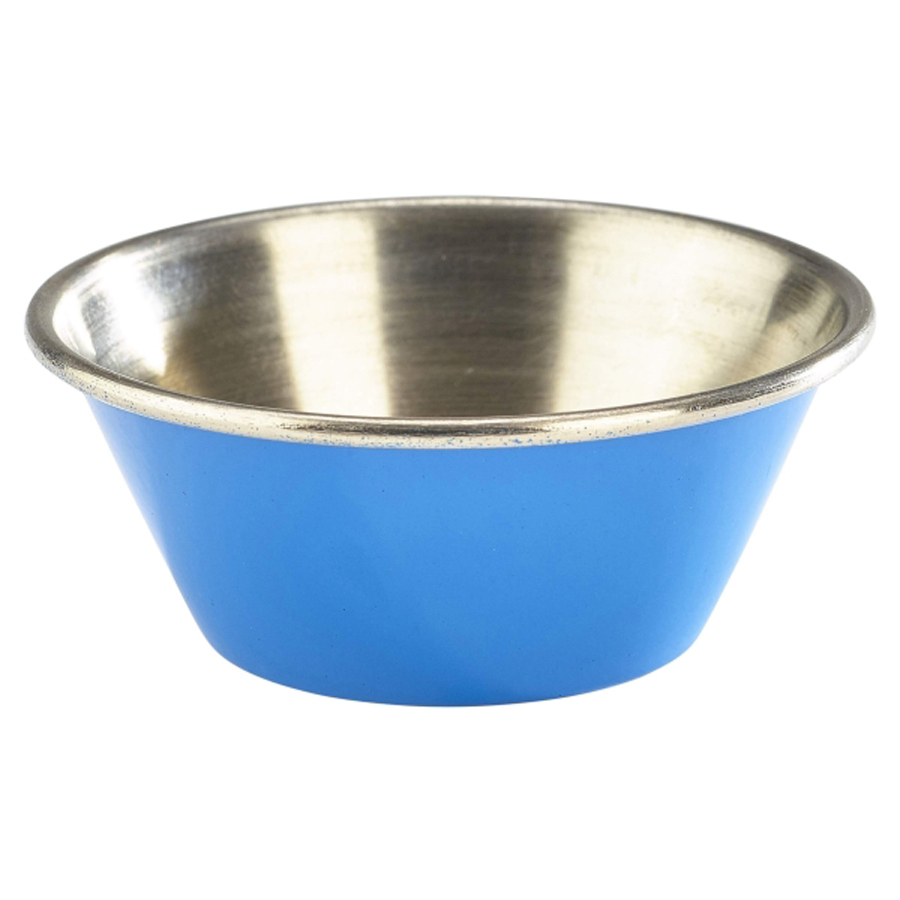 1.5oz Stainless Steel Ramekin Blue PK 1