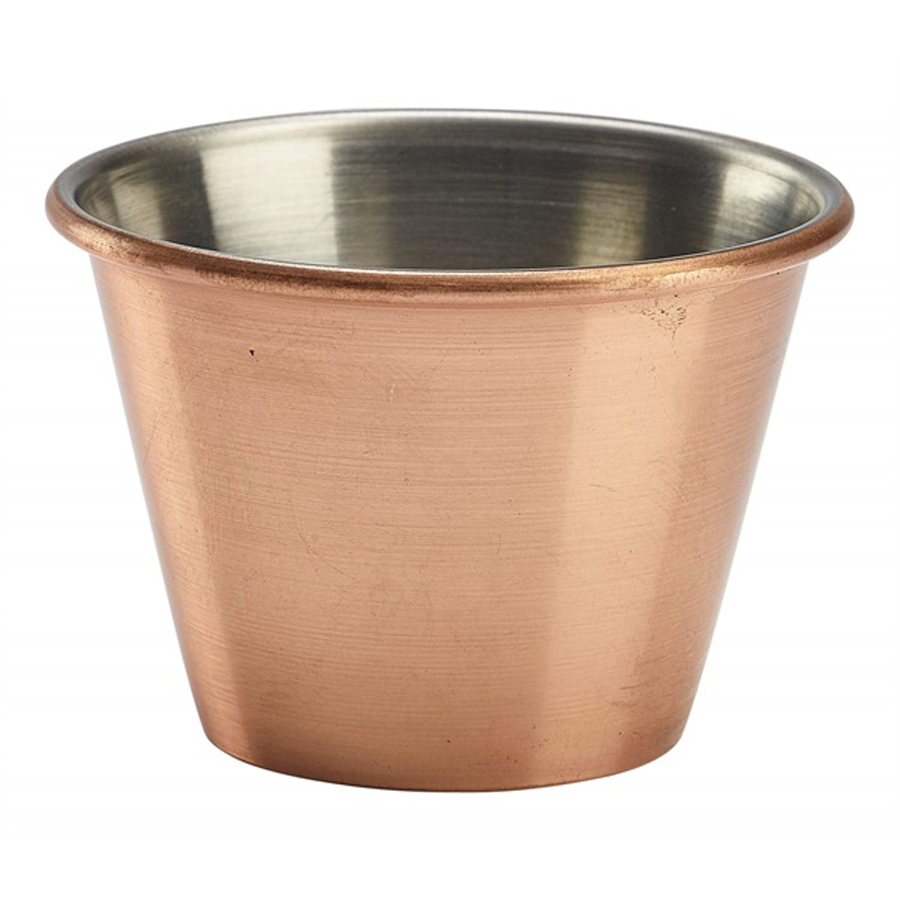 2.5oz Copper Plated Ramekin PK 1