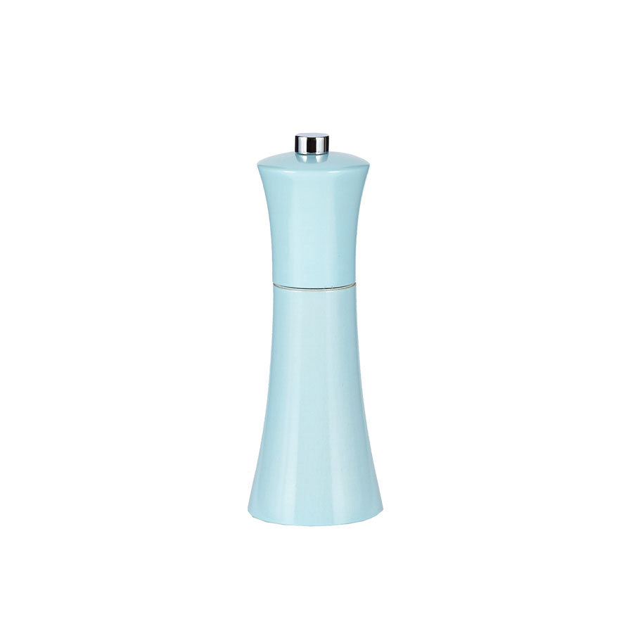Bisetti Verona Wooden Light Blue Salt Mill 13cm PK 1