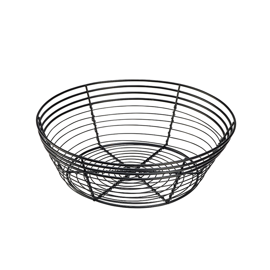 GenWare Round Wire Basket 25.5 x 8cm PK 6
