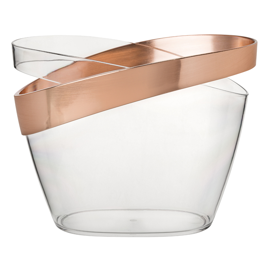 Copper Banded Champagne Bucket 12 Inch 30.5cm PK 1