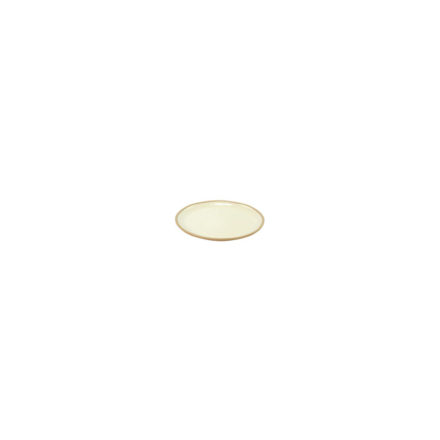 Dalebrook Marl Round Melamine Cream Small Plate 150mm PK 1