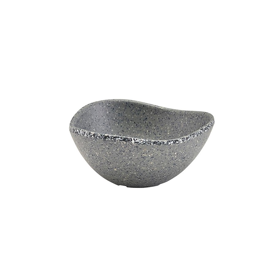 Grey Granite Melamine Triangular Ramekin 3.5oz PK 1