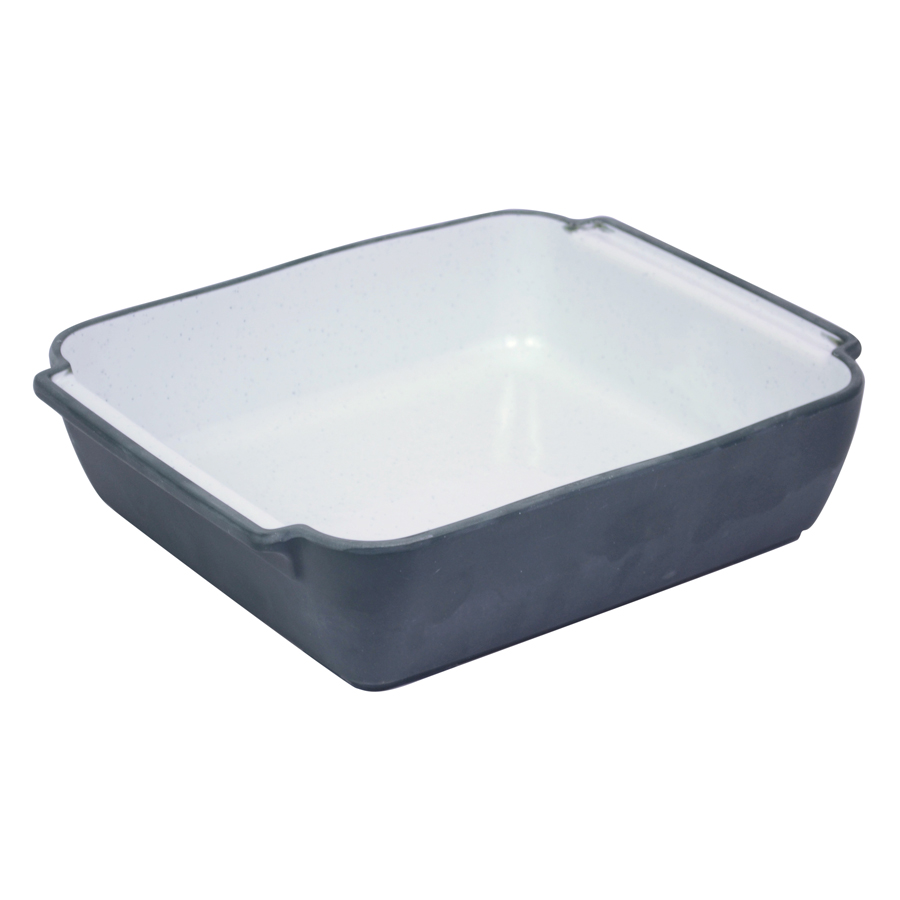 Steel Blue Marl 1/2 size Crock PK 4