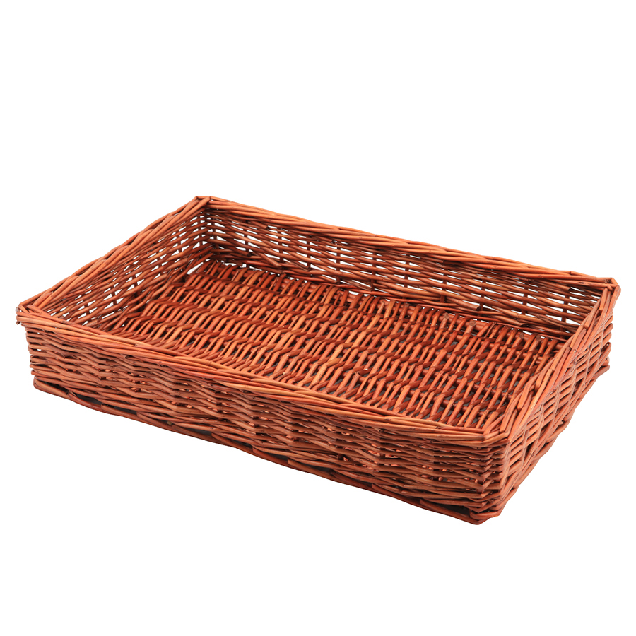 Wicker Display Basket 46 x 30 x 8cm PK 1