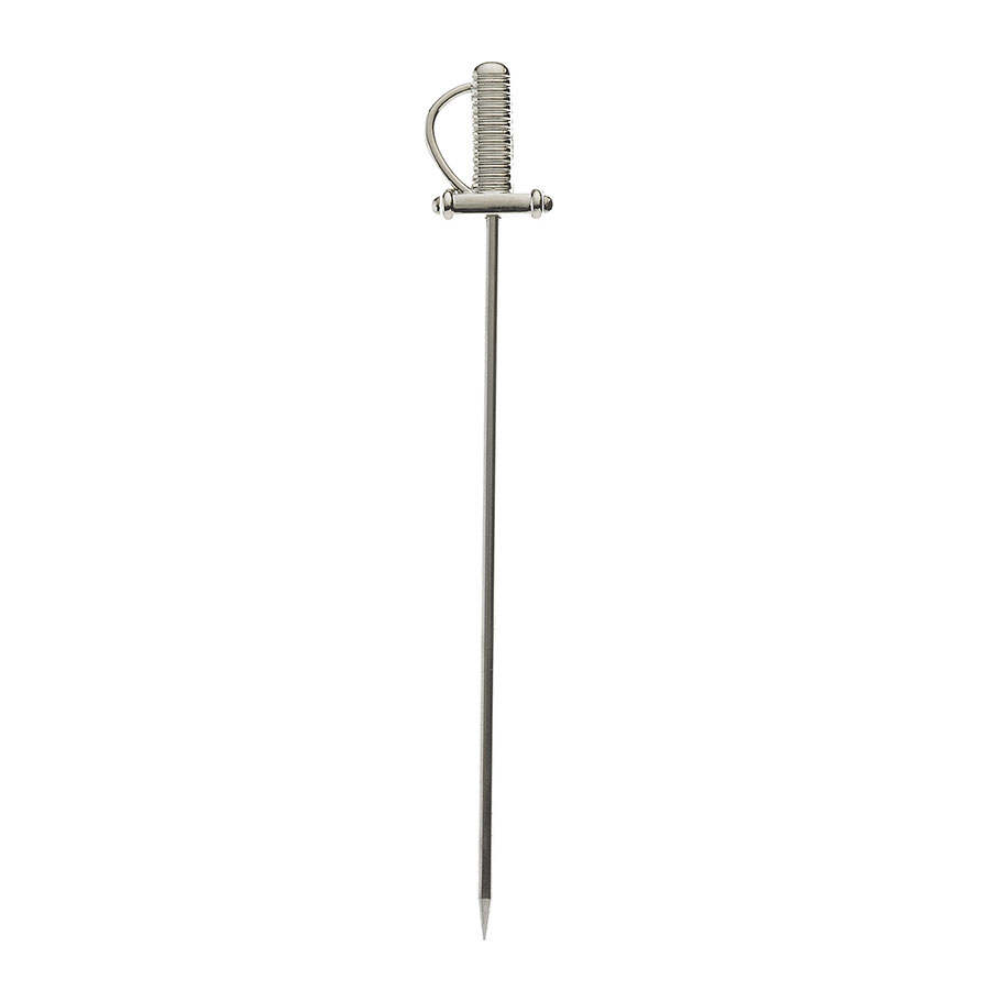 Barfly Stainless Steel Sword Top Cocktail Picks PK 1
