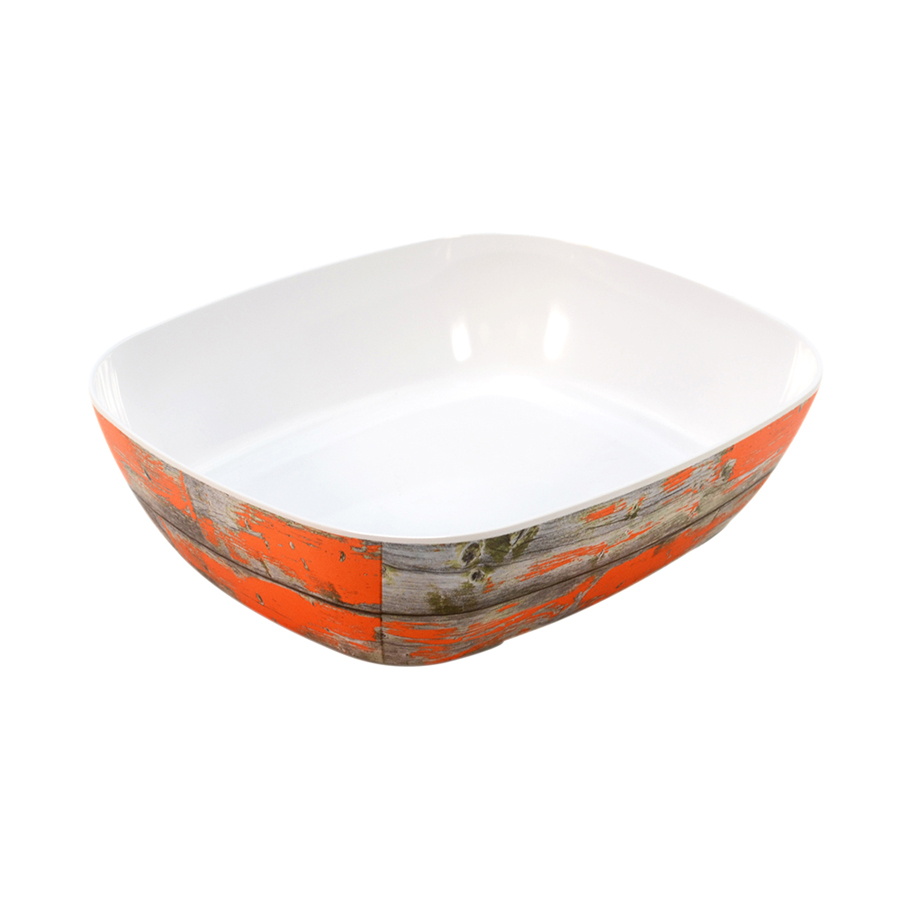 Tura Rustic Orange 1/2 Crock 26.5 x 32.5cm3.5L PK 1