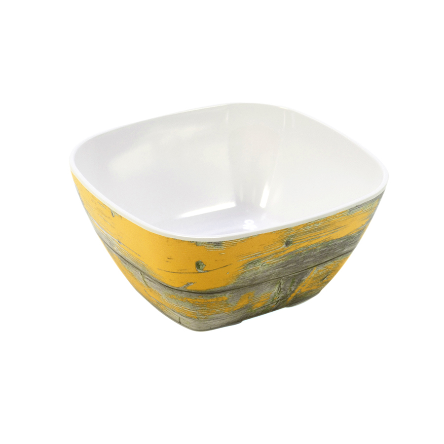 Rustic Yellow Tura 1/6 Size Crock 176x162x80mm 1L PK 1