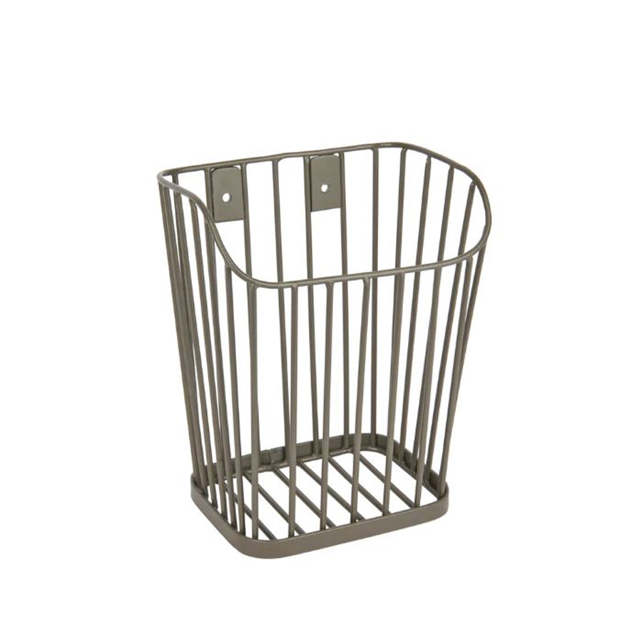 KitchenCraft Living Nostalgia Small Stackable Wire Storage Basket 15.5x12x19cm PK 1