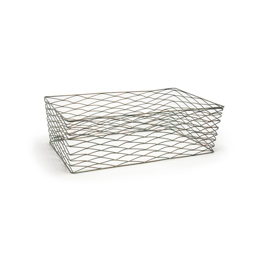 Front Of The House Set Of 2 Patina Hand Fused Powder Coated Iron Housing 1/1 Gastronorm PK 1