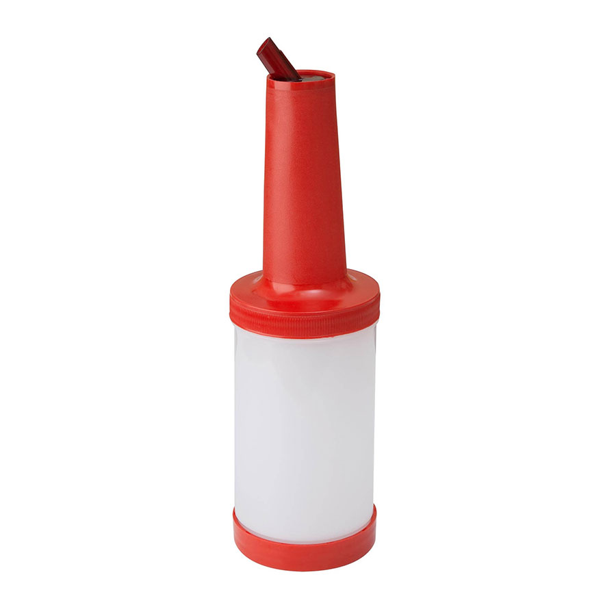 Beaumont Professional Red Save & Pour Bottle 1 Litre PK 1