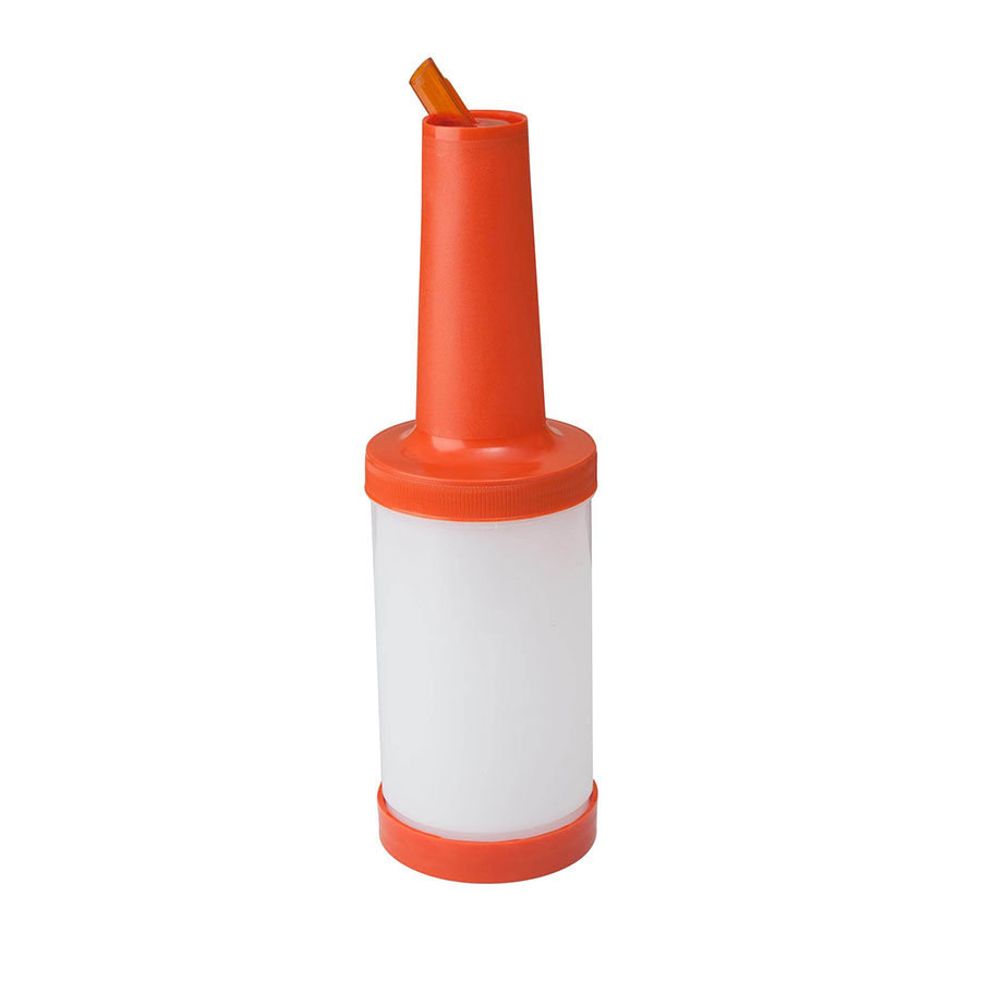 Beaumont Professional Orange Save & Pour Bottle 1 Litre PK 1