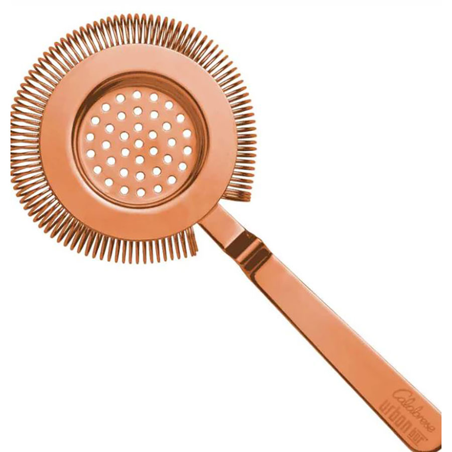 Urban Bar Calabrese Copper Hawthorne Cocktail Strainer PK 1
