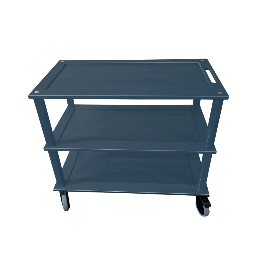 Podium Long Grey Oak Hospitality Trolley 1010x558x855mm PK 1