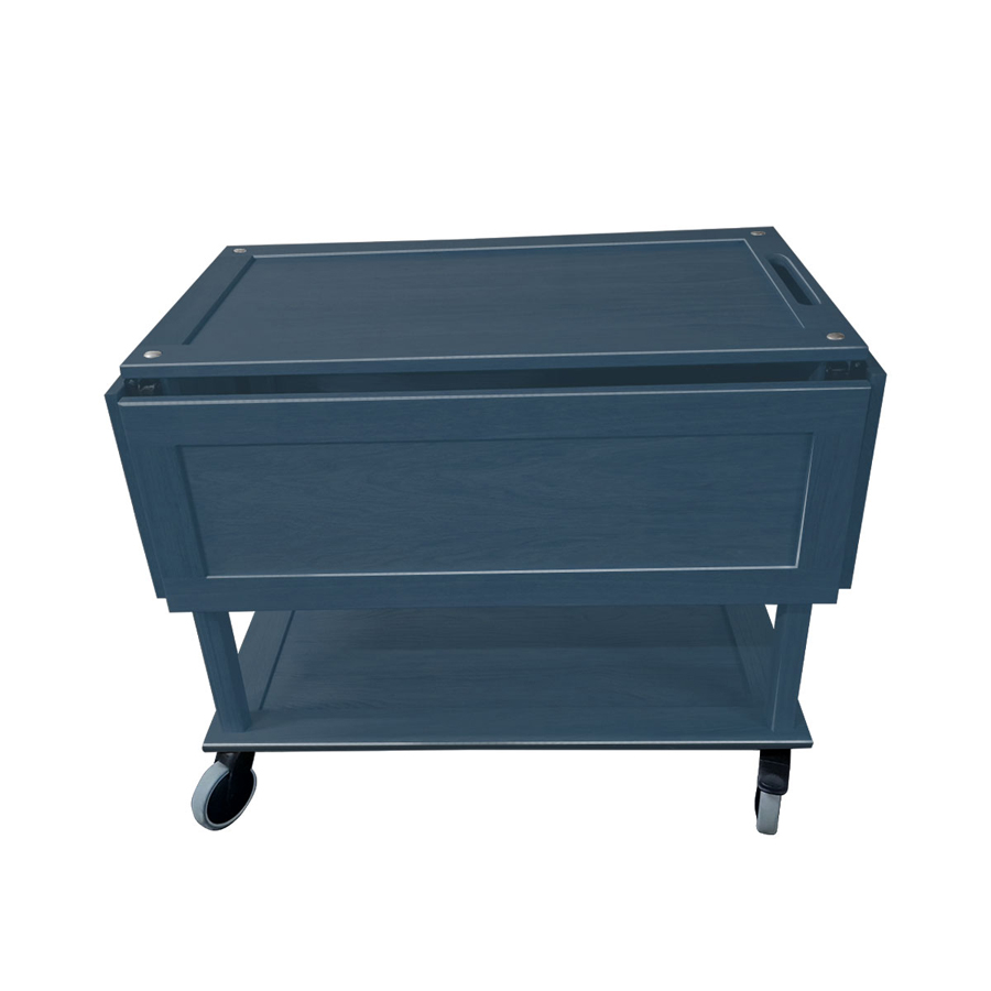 Podium Long Island Grey Oak Hospitality Trolley 1678x1225x855mm PK 1