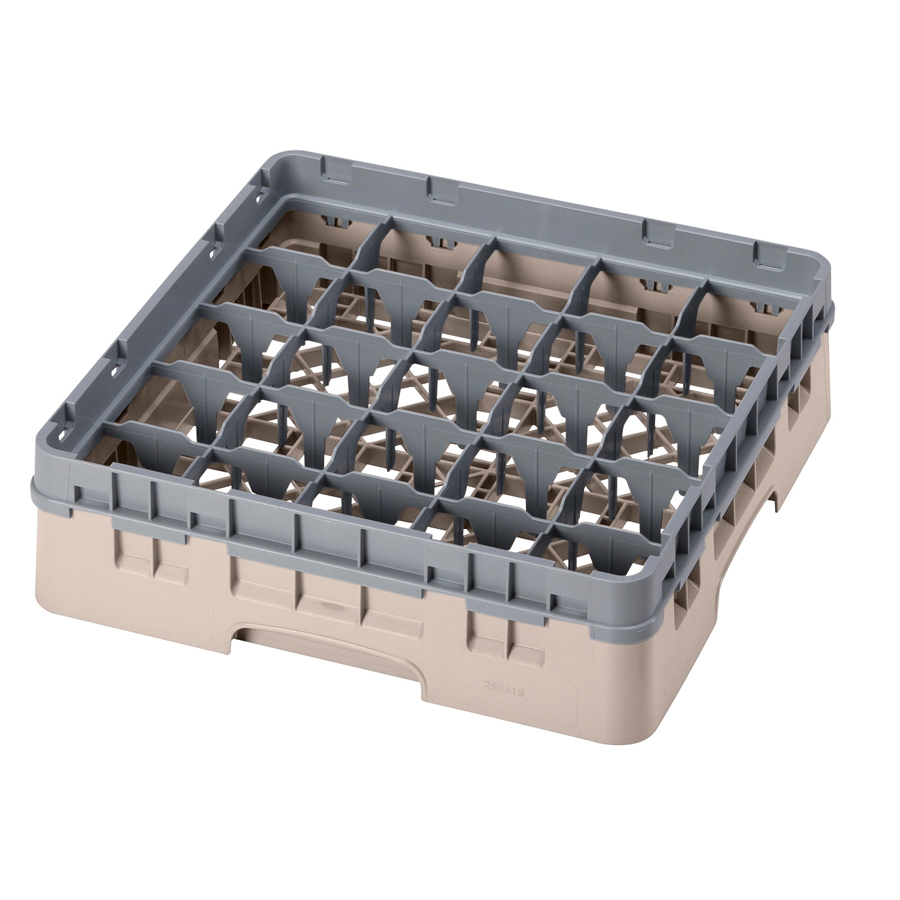 Camrack Glass Rack 25 Compartments Beige PK 1