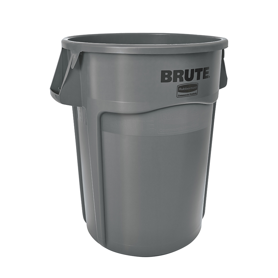 Rubbermaid Brute® Round Containers Grey 166.5ltr PK 1